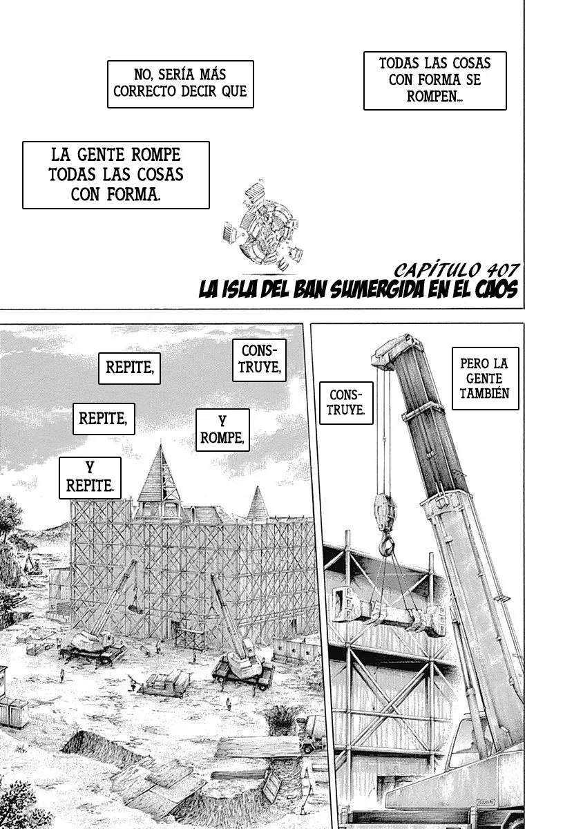 Usogui Capítulo 407 en Línea - página 1