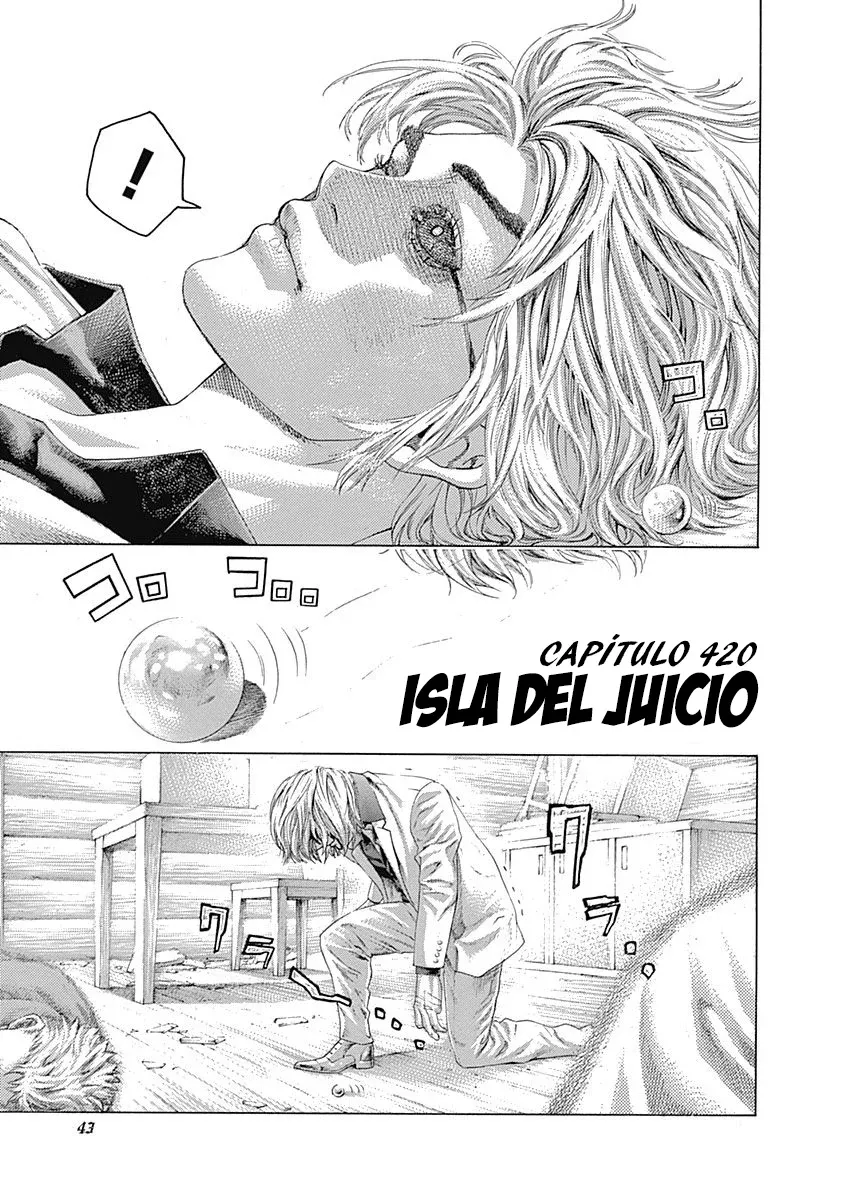 Usogui Capítulo 420 en Línea - página 1