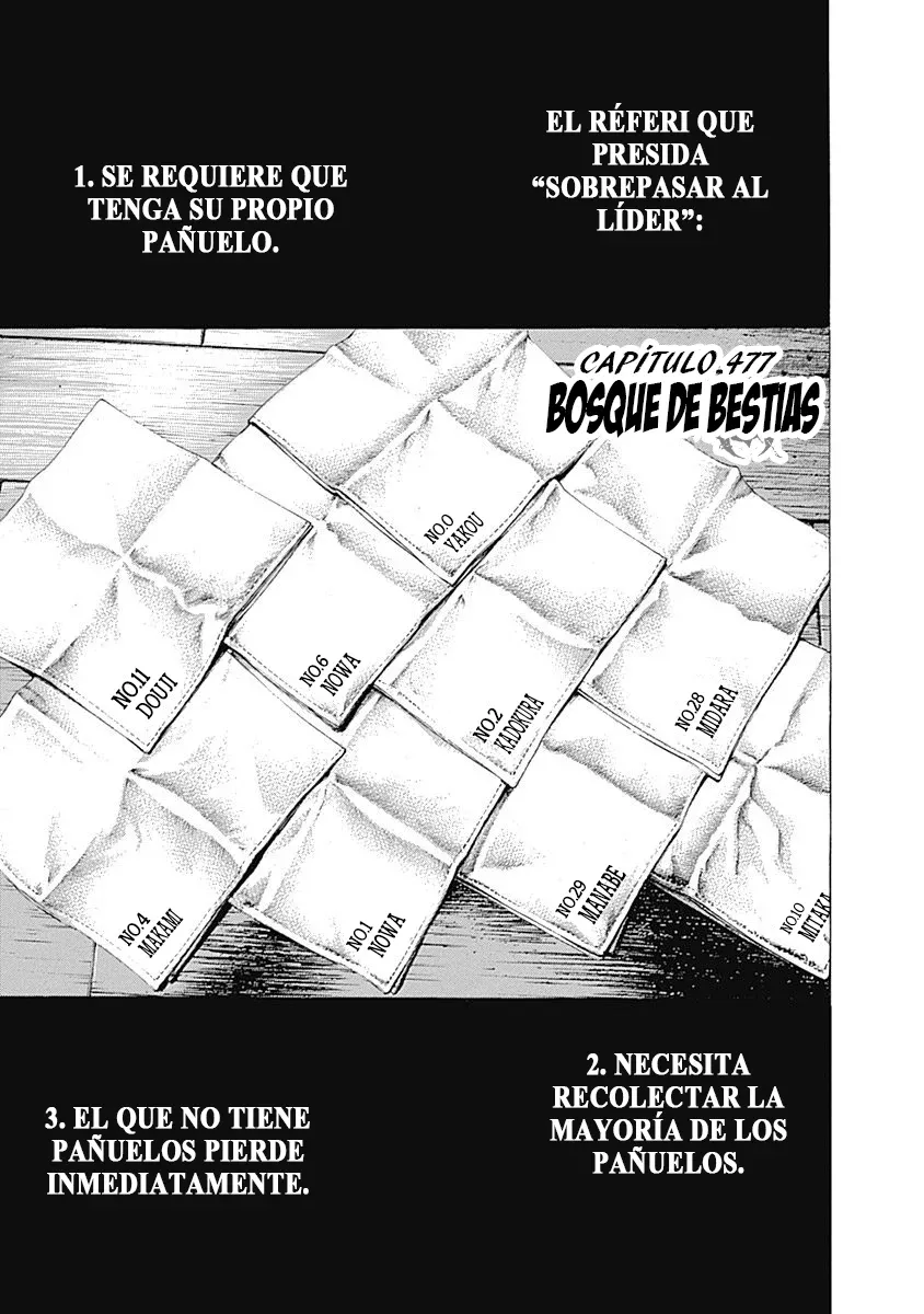 Usogui Capítulo 477 en Línea - página 1