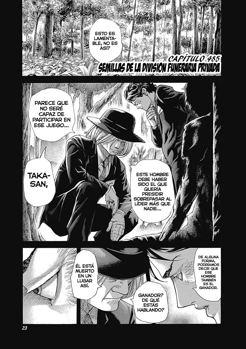 Usogui Capítulo 485 en Línea - página 1