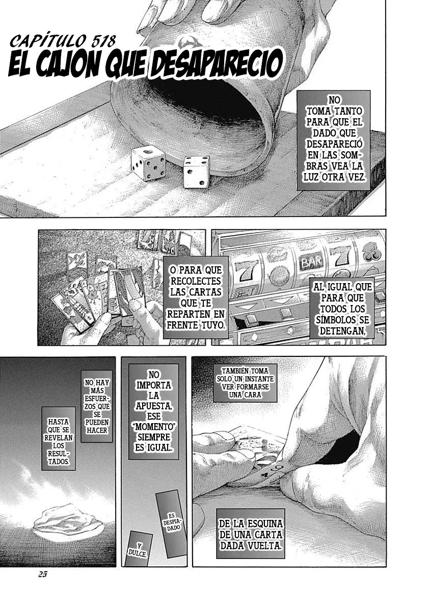 Usogui Capítulo 518 en Línea - página 1
