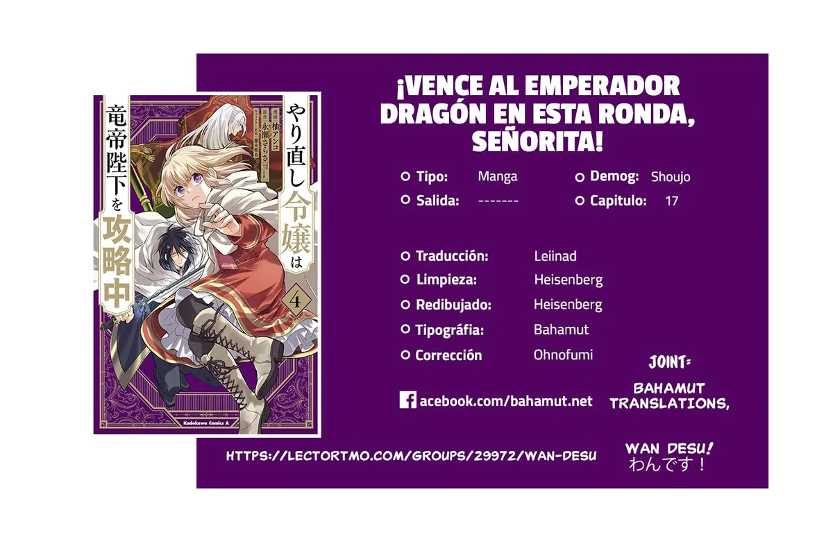 ¡Vence al Emperador Dragón en esta ronda, Señorita! Capítulo 17 en Línea - página 1