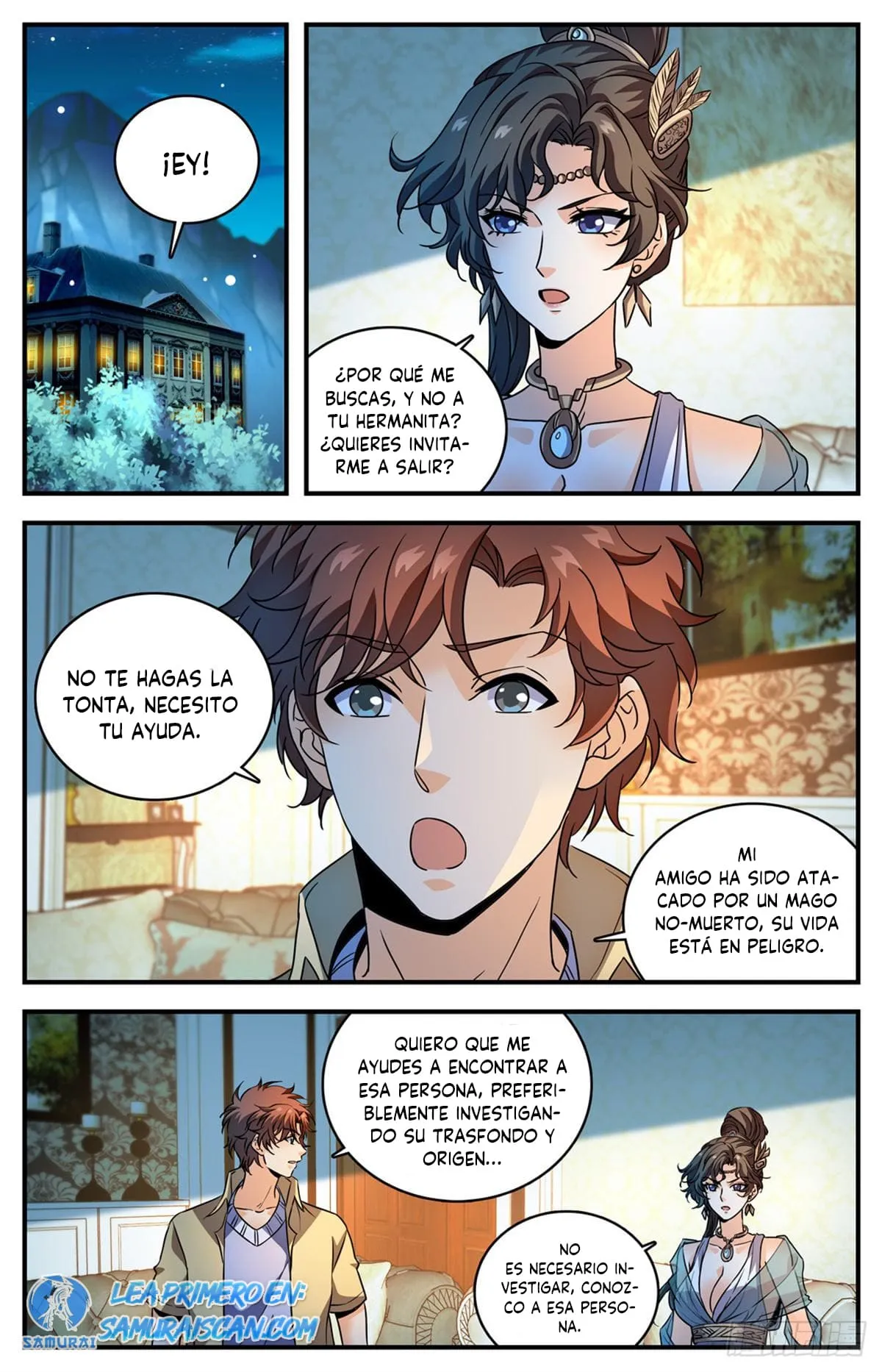 Versatile Mage Capítulo 1050 en Línea - página 3