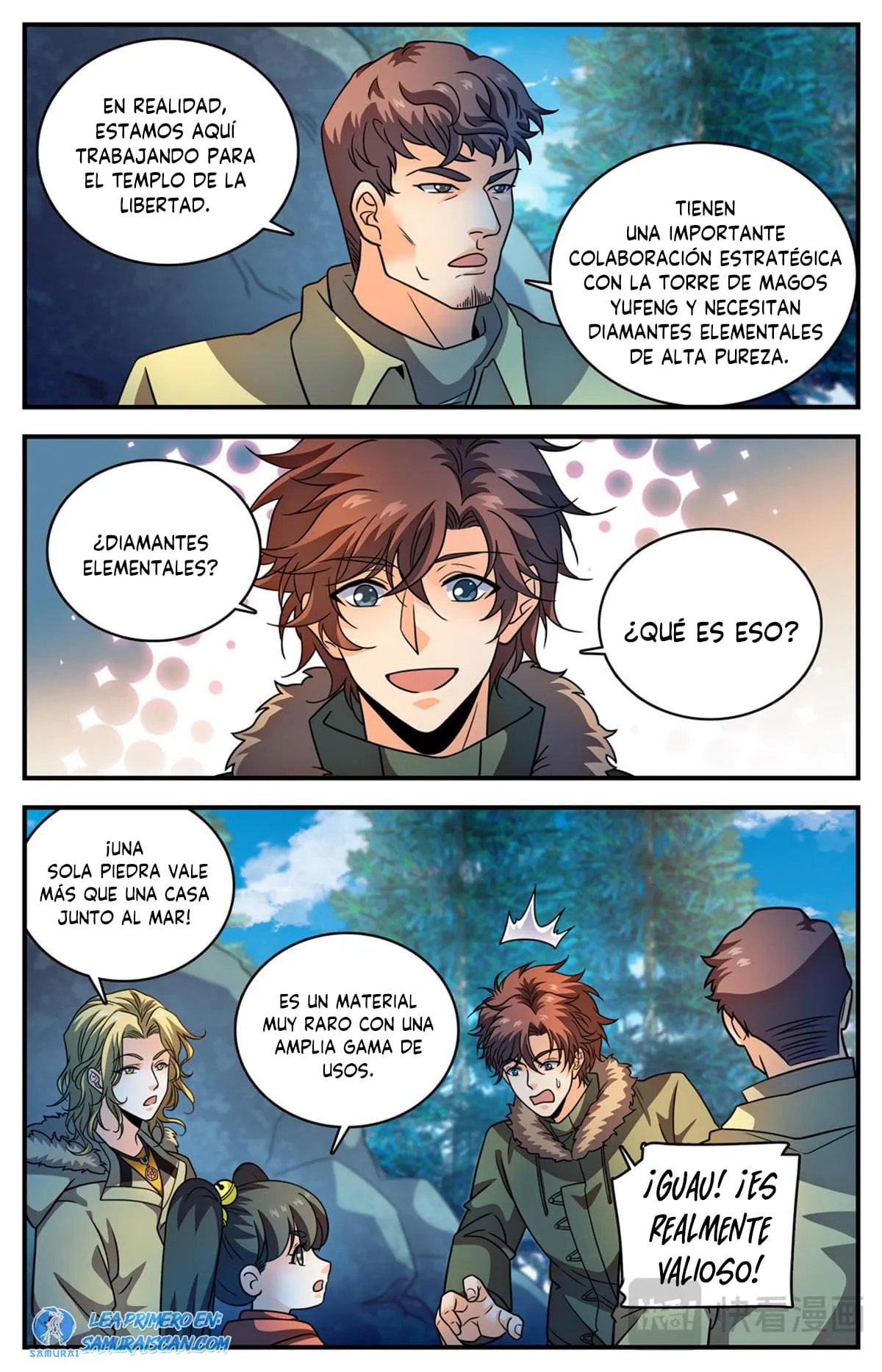 Versatile Mage Capítulo 1074 en Línea - página 4
