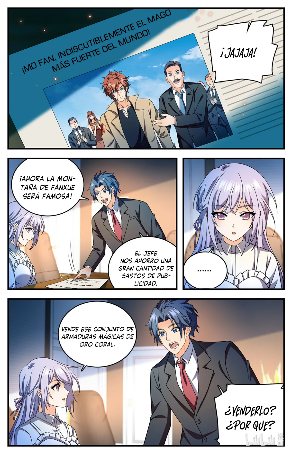 Versatile Mage Capítulo 1117 en Línea - página 9