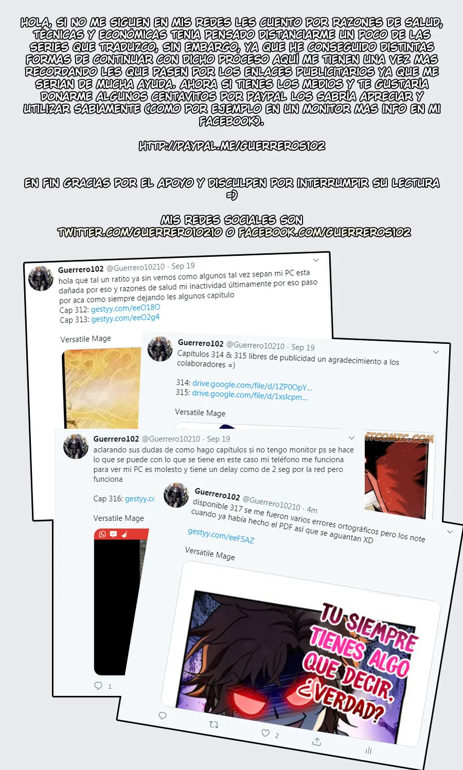 Versatile Mage Capítulo 311 en Línea - página 14