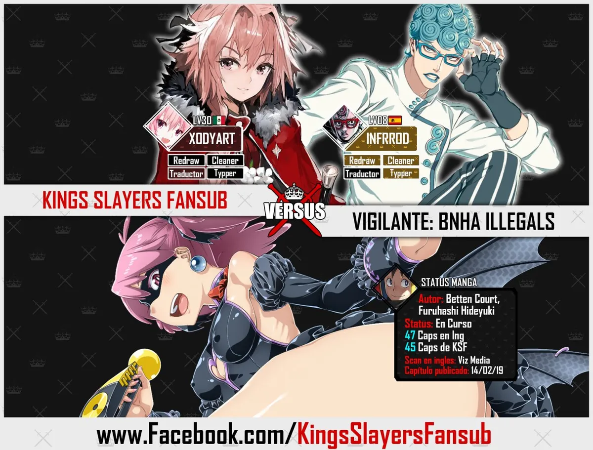 Vigilante: Boku no Hero Academia Illegals Capítulo 44 en Línea - página 1