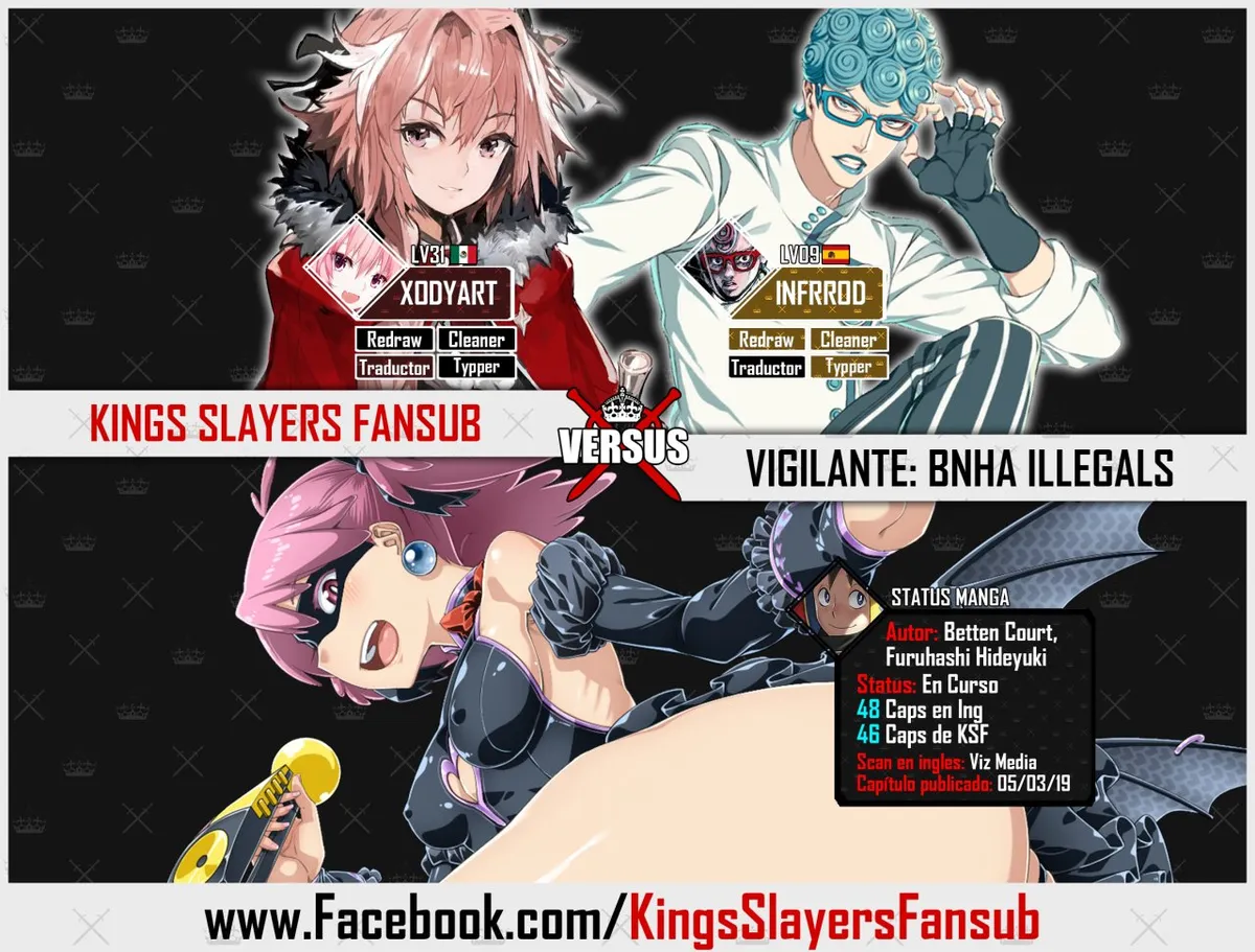 Vigilante: Boku no Hero Academia Illegals Capítulo 46 en Línea - página 1
