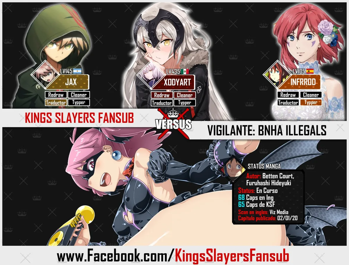 Vigilante: Boku no Hero Academia Illegals Capítulo 65 en Línea - página 1