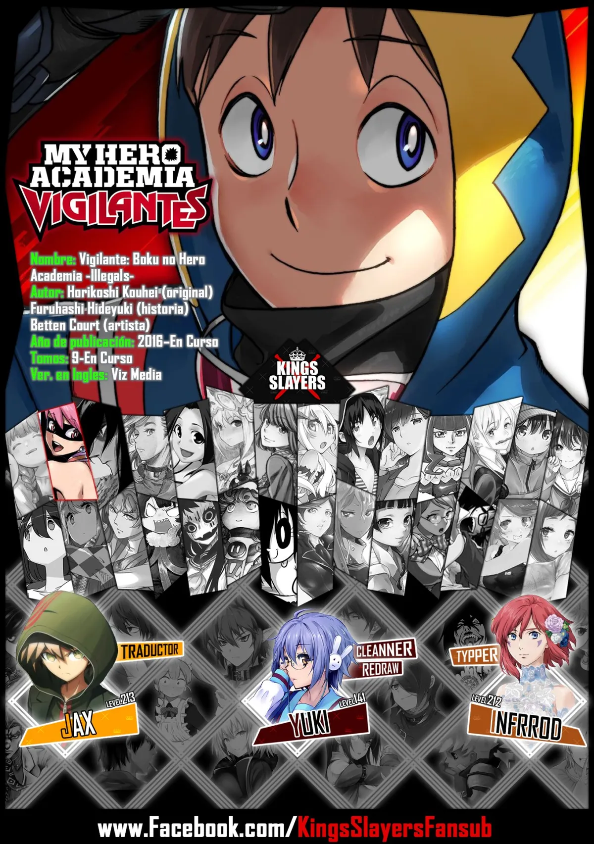 Vigilante: Boku no Hero Academia Illegals Capítulo 77 en Línea - página 1