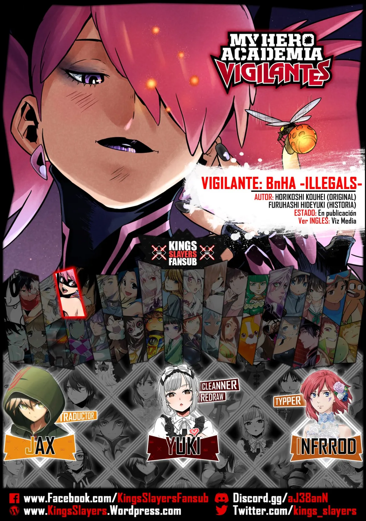 Vigilante: Boku no Hero Academia Illegals Capítulo 86 en Línea - página 1
