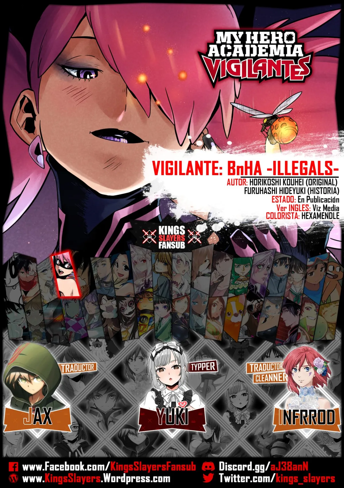 Vigilante: Boku no Hero Academia Illegals Capítulo 95 en Línea - página 1