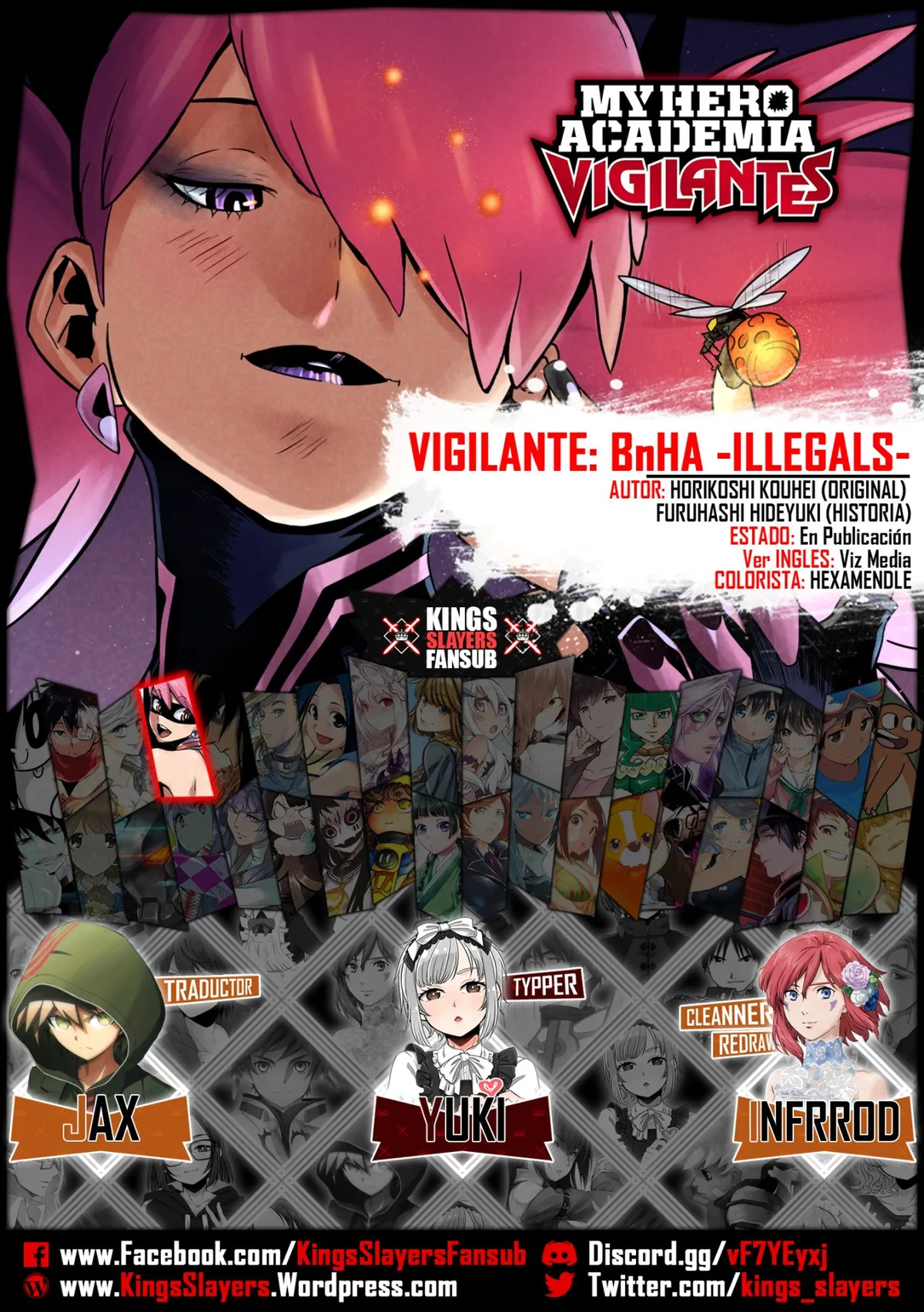 Vigilante: Boku no Hero Academia Illegals Capítulo 99 en Línea - página 1