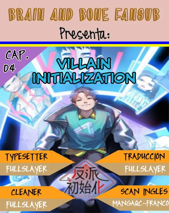 Villain Initialization Capítulo 4 en Línea - página 1