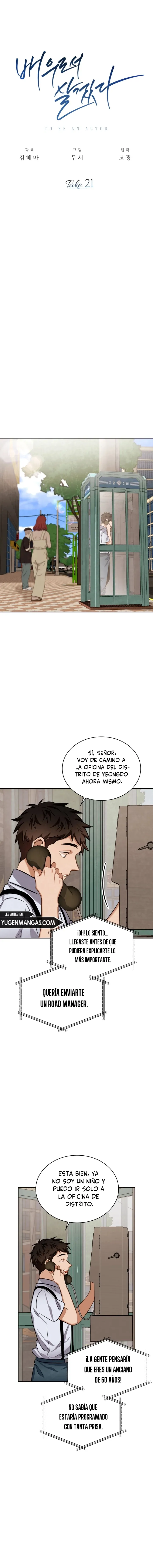 Voy a vivir como un actor Capítulo 21 en Línea - página 3