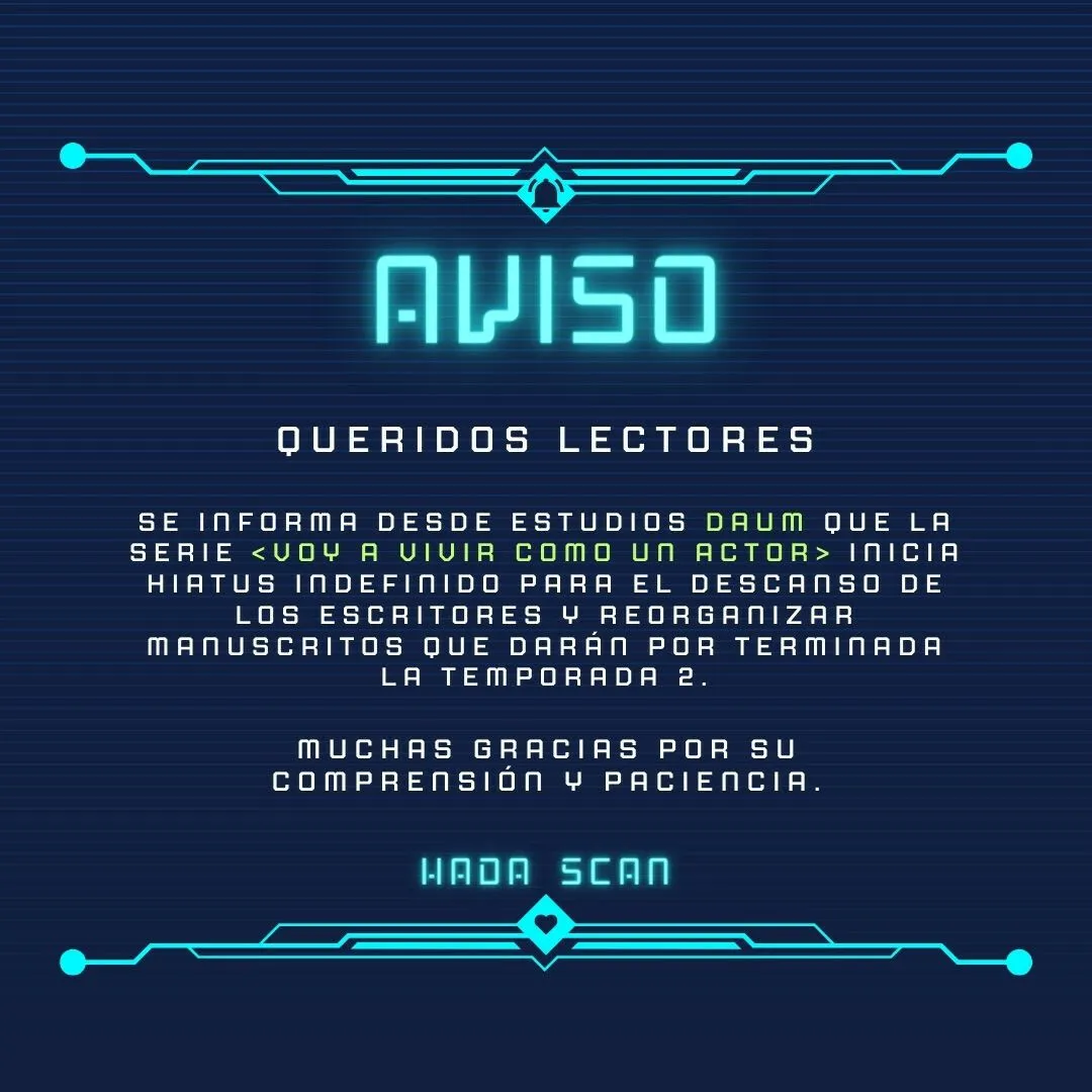 Voy a vivir como un actor Capítulo 70.5 en Línea - página 1
