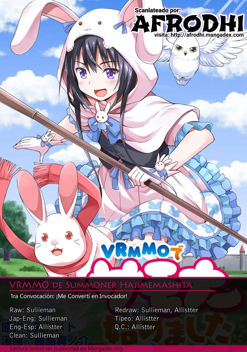 VRMMO de Summoner Hajimemashita Capítulo 1 en Línea - página 1