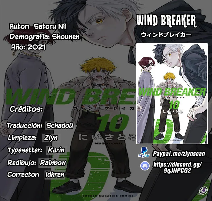 WIND BREAKER Capítulo 71 en Línea - página 1