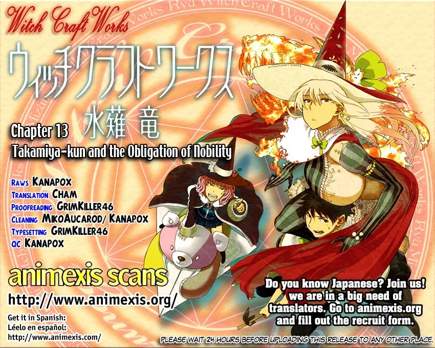 Witchcraft Works Capítulo 13 en Línea - página 1