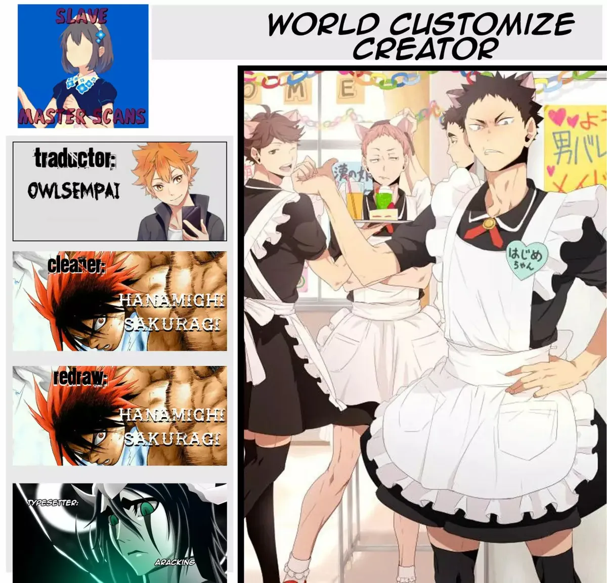 World Customize Creator Capítulo 52 en Línea - página 1