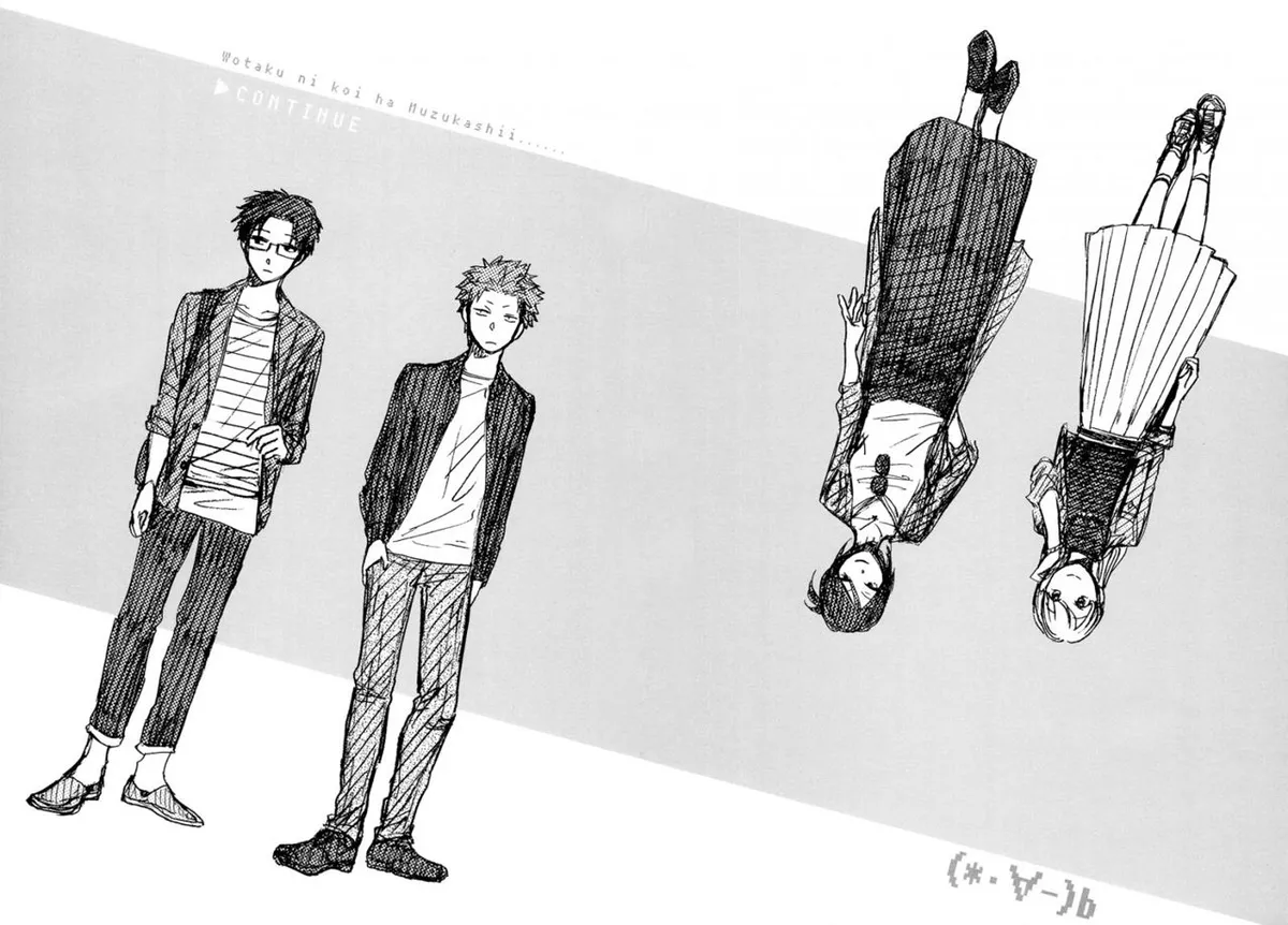 Wotaku ni Koi wa Muzukashii Capítulo 19.5 en Línea - página 1