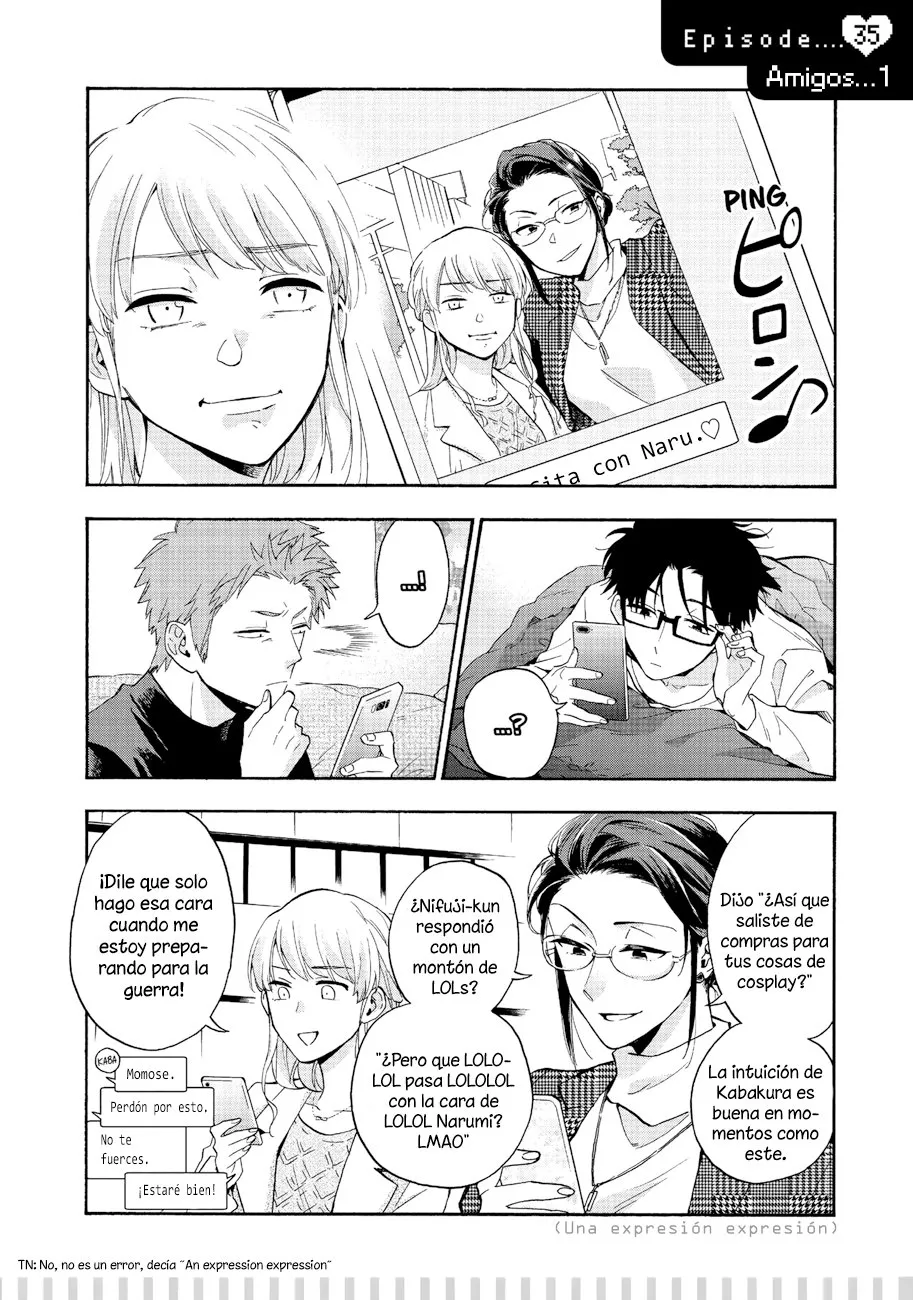 Wotaku ni Koi wa Muzukashii Capítulo 35 en Línea - página 1
