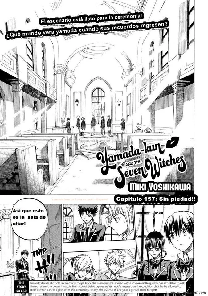 Yamada-kun y las 7 brujas Capítulo 157 en Línea - página 1