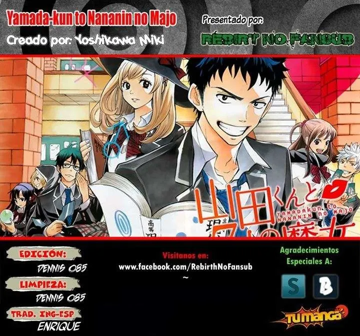 Yamada-kun y las 7 brujas Capítulo 163 en Línea - página 1