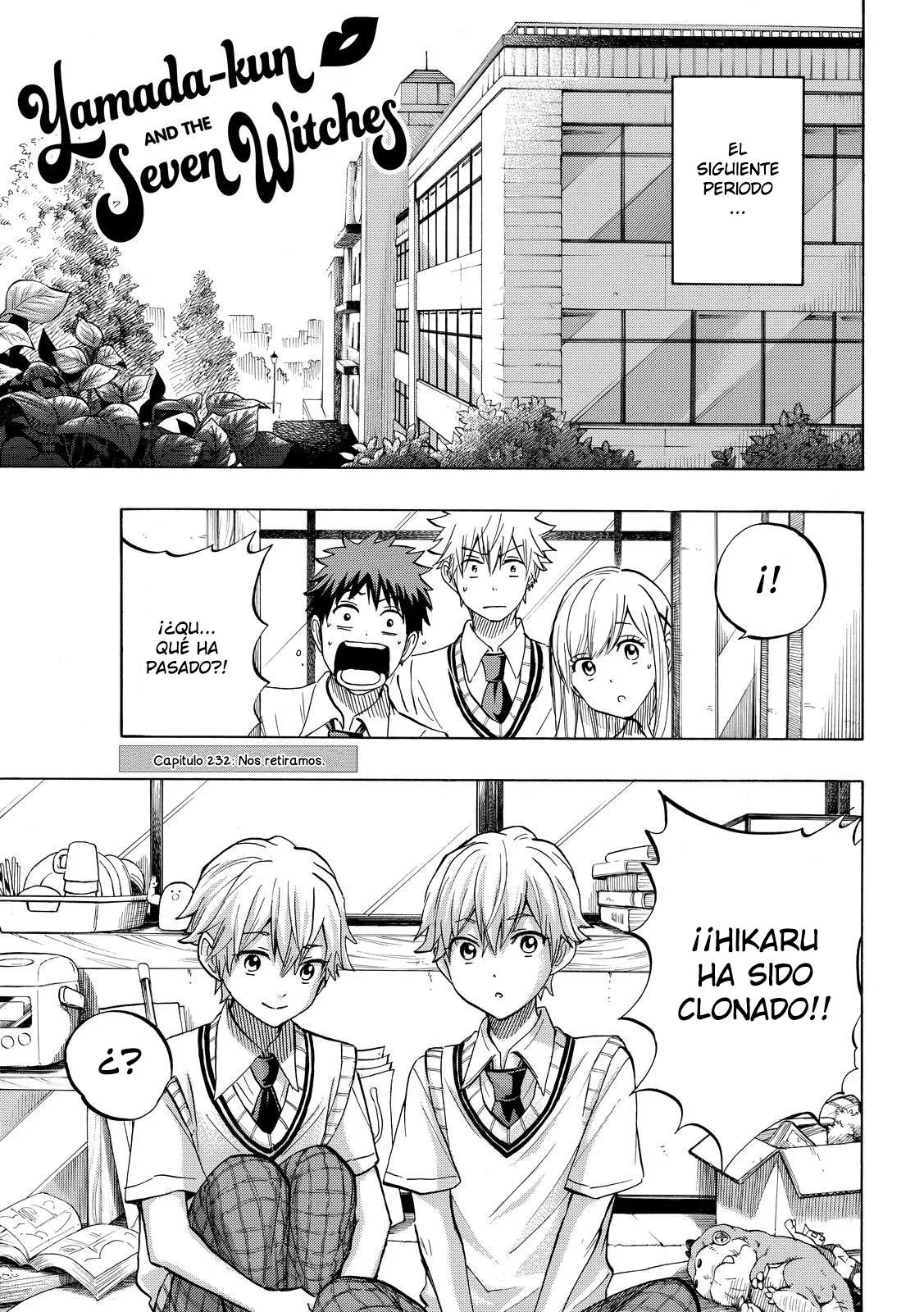 Yamada-kun y las 7 brujas Capítulo 232 en Línea - página 1