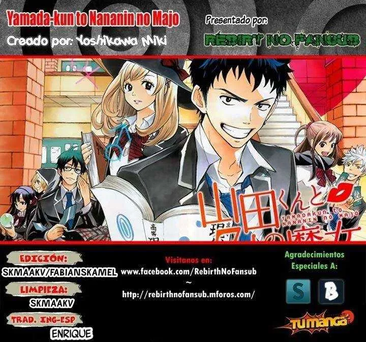 Yamada-kun y las 7 brujas Capítulo 95 en Línea - página 1