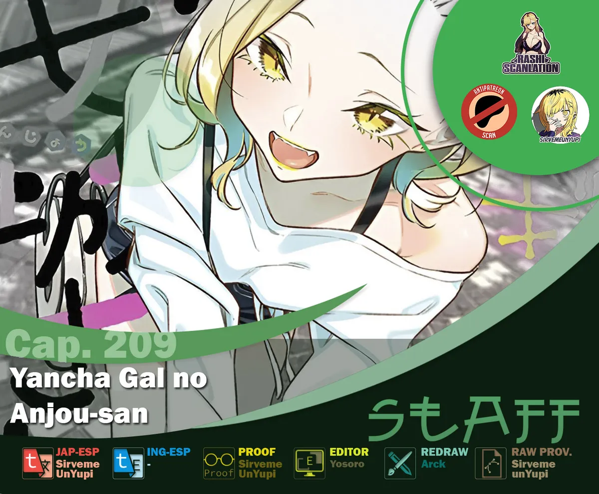 Yancha Gal no Anjou-san Capítulo 214 en Línea - página 1