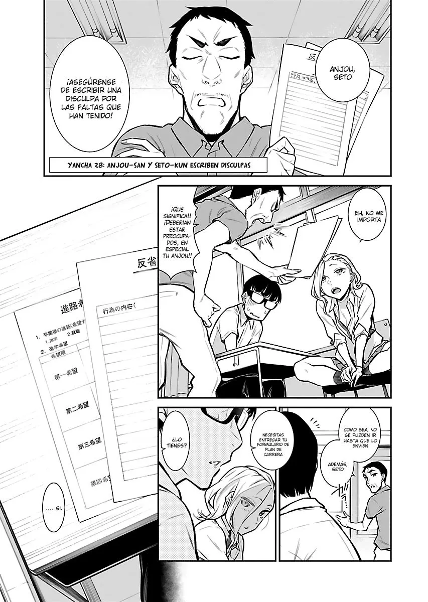 Yancha Gal no Anjou-san Capítulo 28 en Línea - página 1