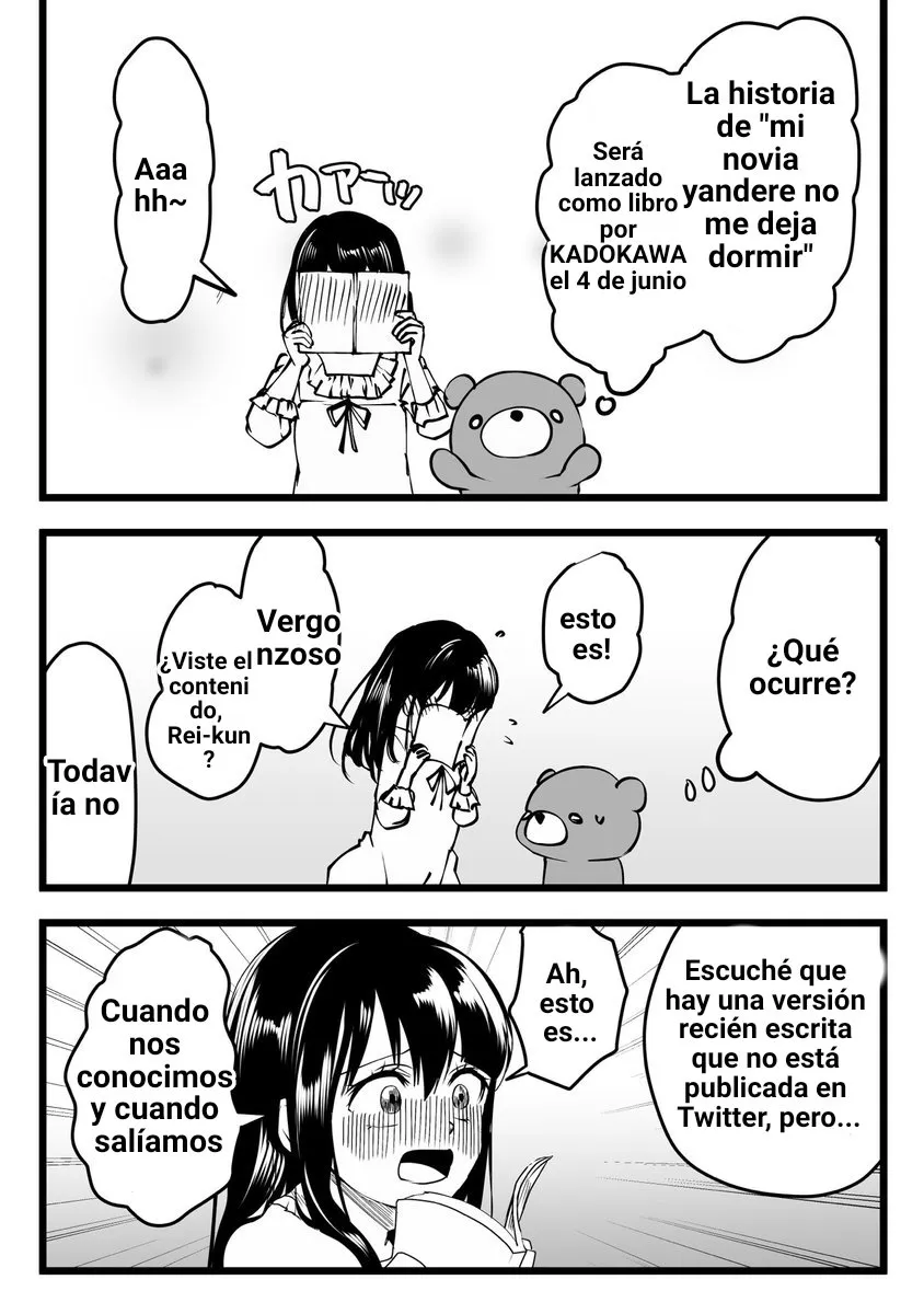 Yandere Kanojo ni Nemura Sete Moraenai Capítulo 35.6 en Línea - página 1