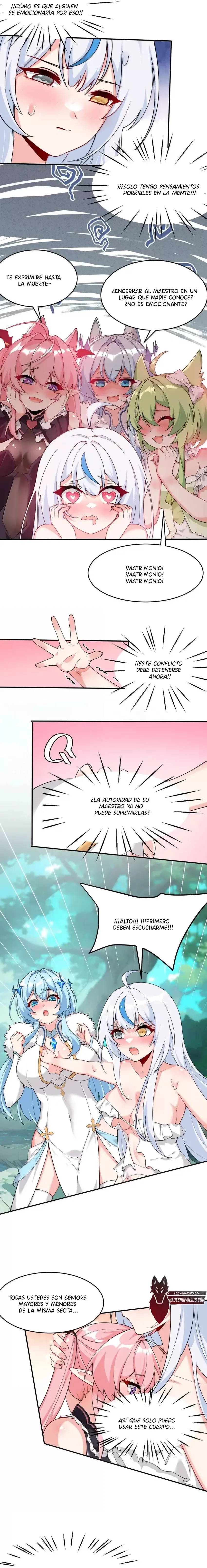 Yo, que tengo rasgos carismáticos naturales, fui el objetivo de los discípulos de Yandere Capítulo 33 en Línea - página 4