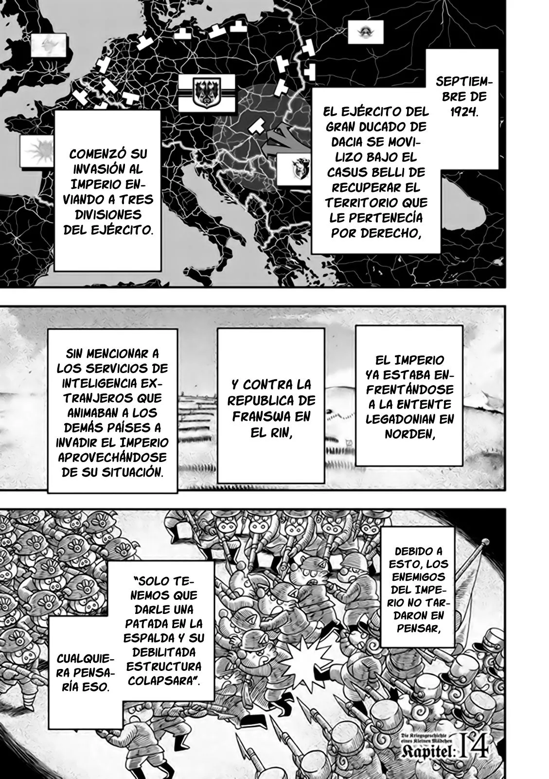 Youjo Senki Capítulo 14 en Línea - página 1