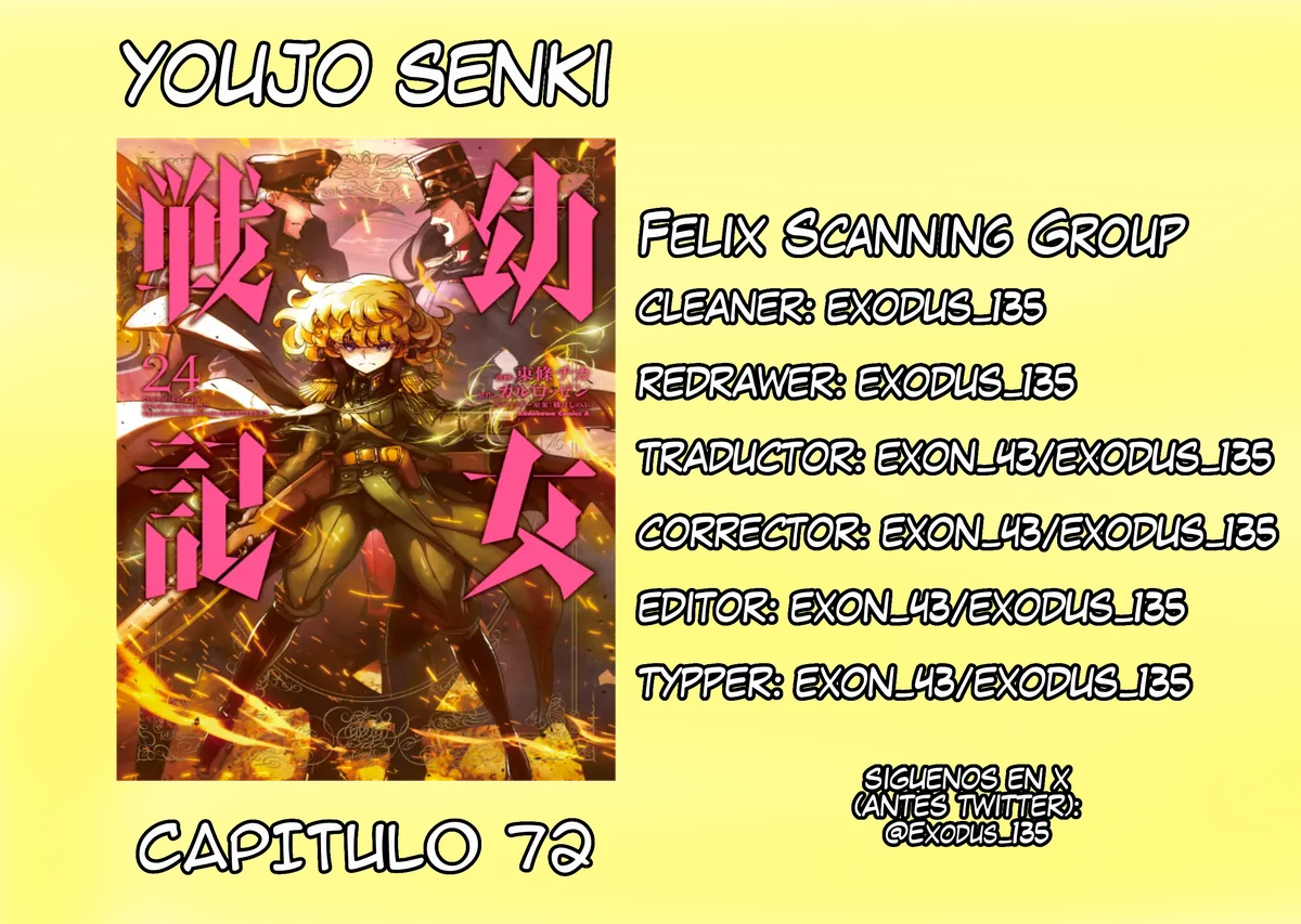 Youjo Senki Capítulo 72 en Línea - página 1