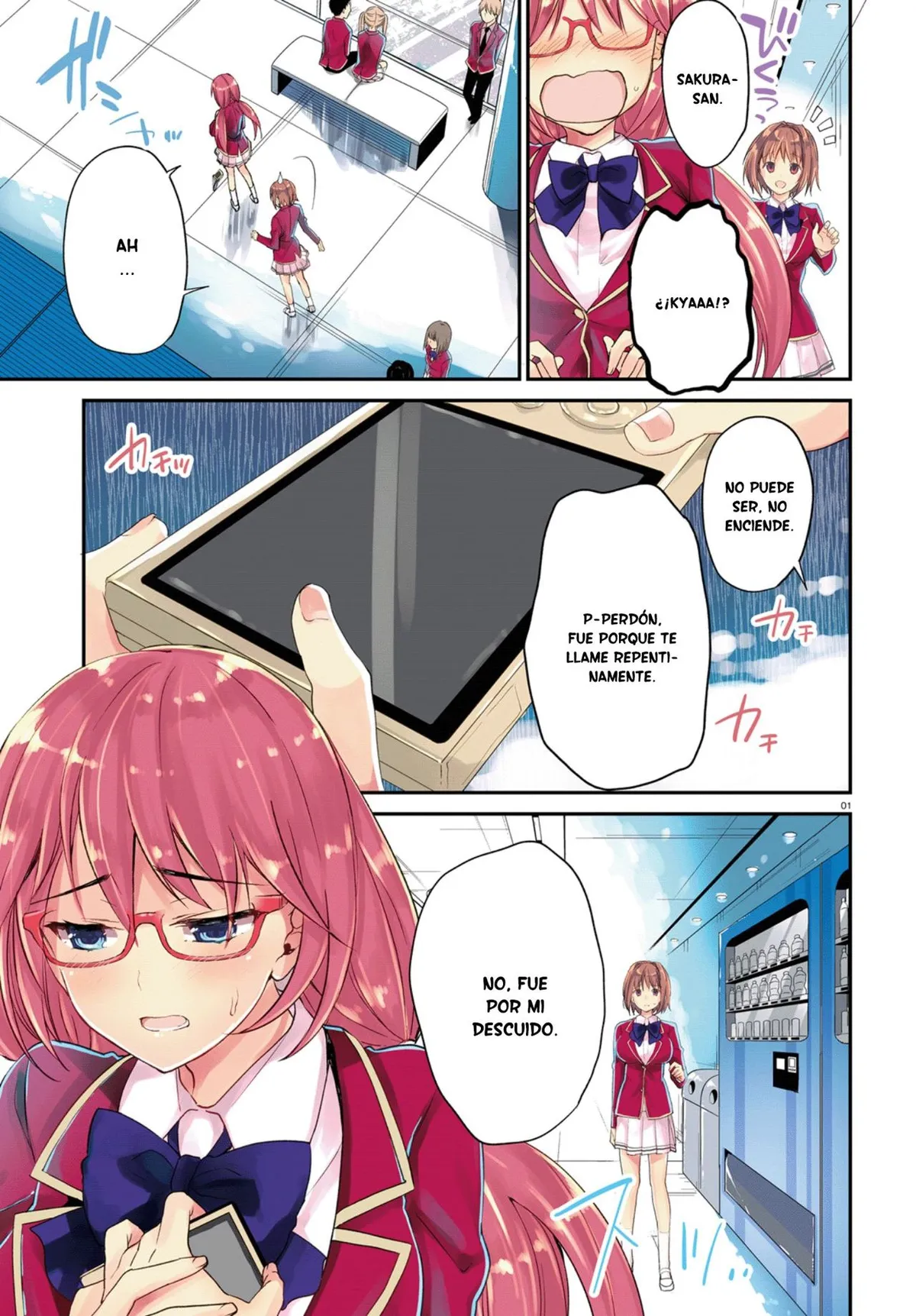 Youkoso Jitsuryoku Shijou Shugi no Kyoushitsu e Capítulo 9 en Línea - página 1