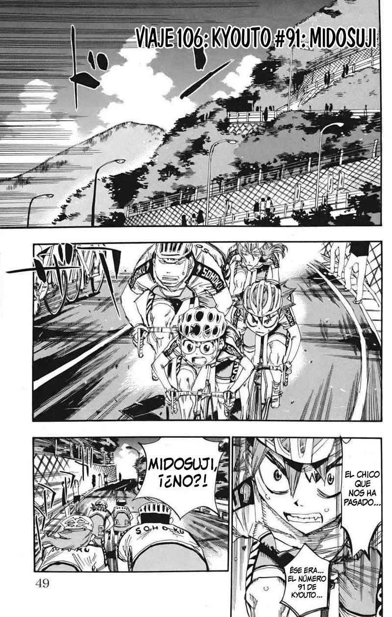 Yowamushi Pedal Capítulo 106 en Línea - página 1