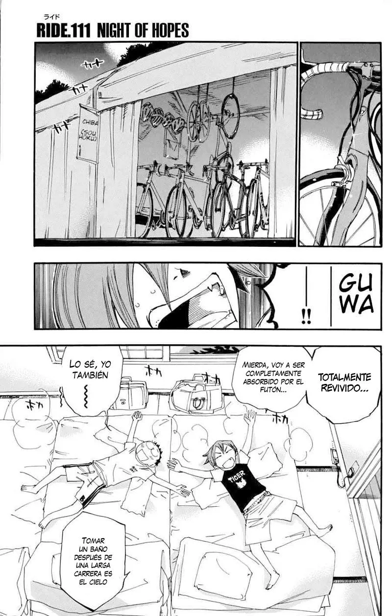 Yowamushi Pedal Capítulo 111 en Línea - página 1