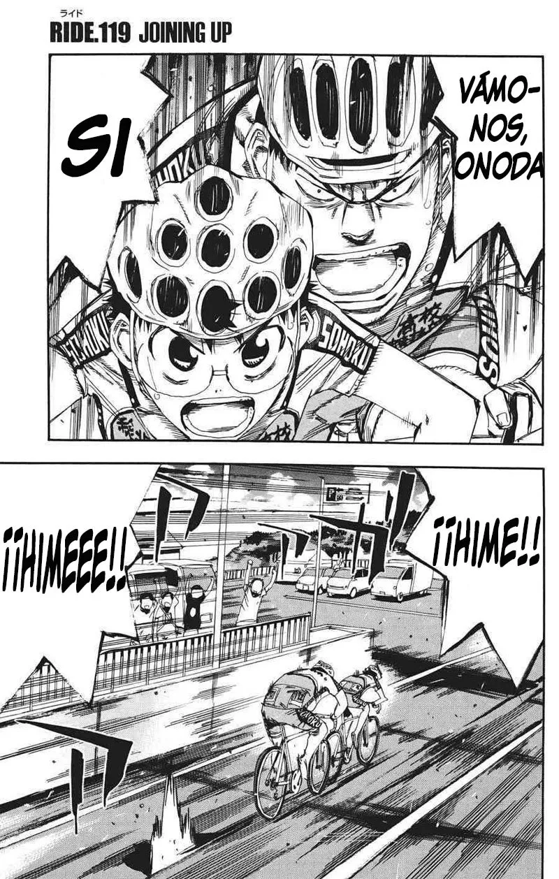 Yowamushi Pedal Capítulo 119 en Línea - página 1