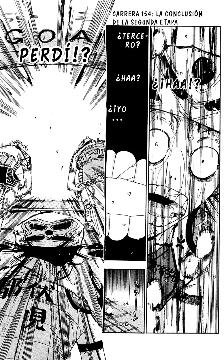 Yowamushi Pedal Capítulo 154 en Línea - página 1
