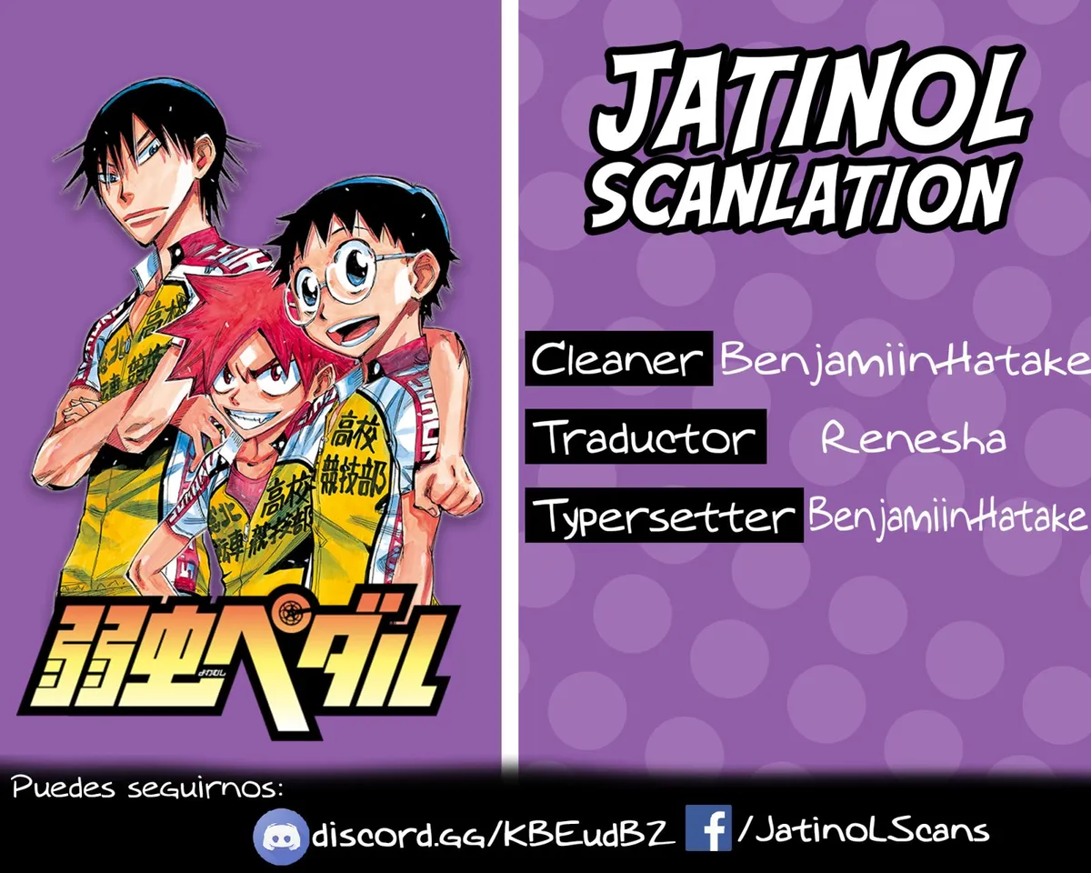 Yowamushi Pedal Capítulo 197 en Línea - página 1