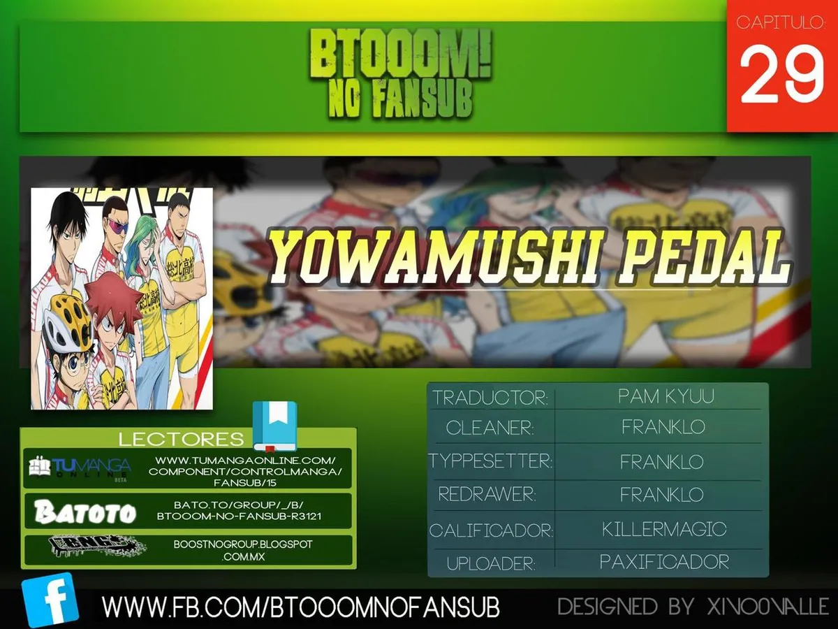 Yowamushi Pedal Capítulo 29 en Línea - página 1