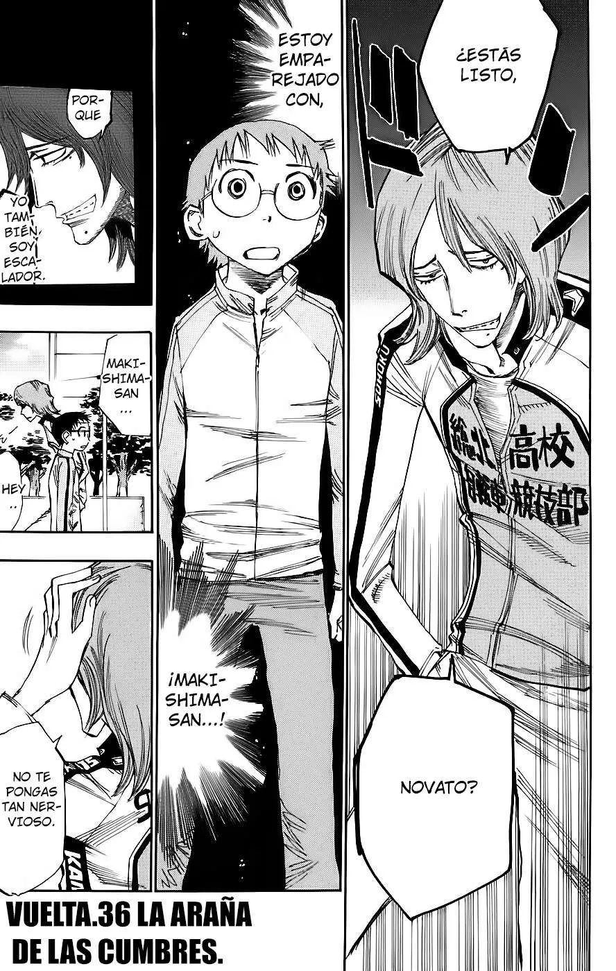 Yowamushi Pedal Capítulo 36 en Línea - página 1