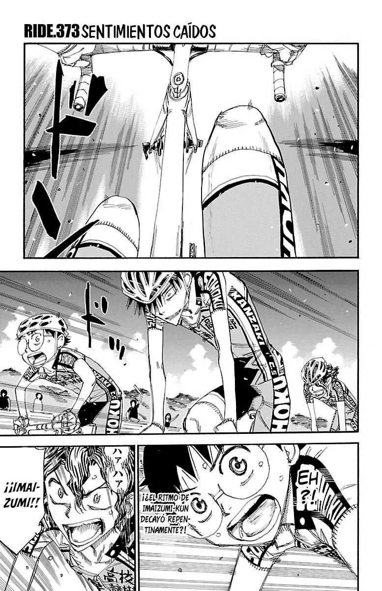 Yowamushi Pedal Capítulo 373 en Línea - página 1