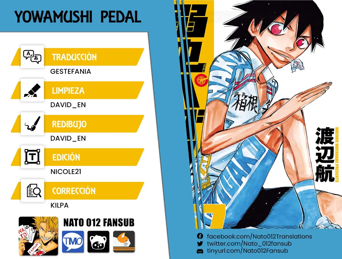 Yowamushi Pedal Capítulo 491 en Línea - página 1