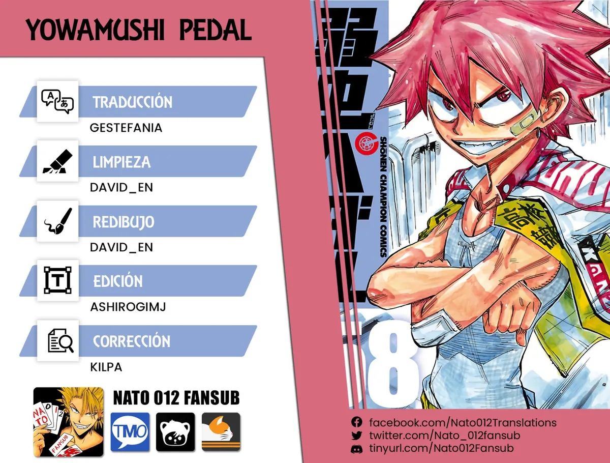 Yowamushi Pedal Capítulo 494 en Línea - página 1