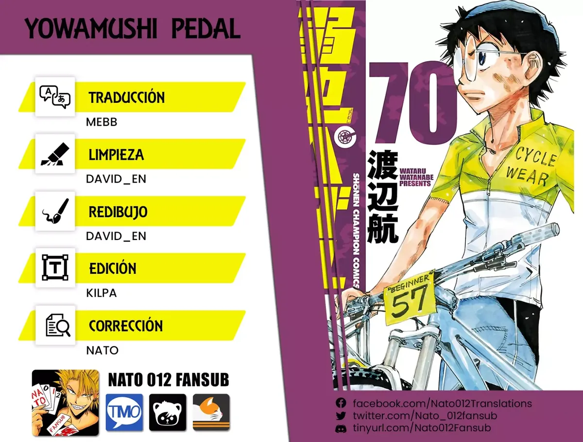 Yowamushi Pedal Capítulo 596 en Línea - página 1