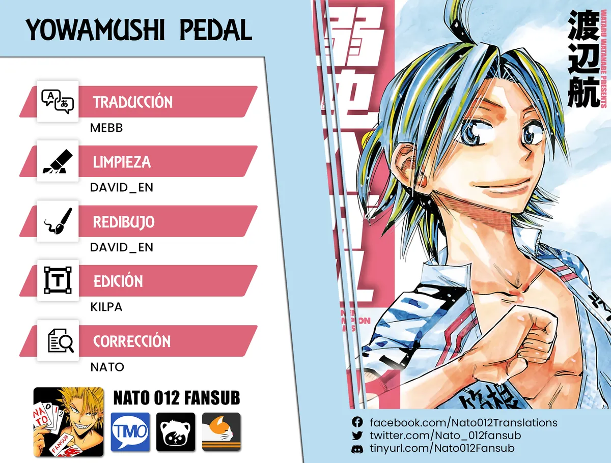 Yowamushi Pedal Capítulo 608 en Línea - página 1