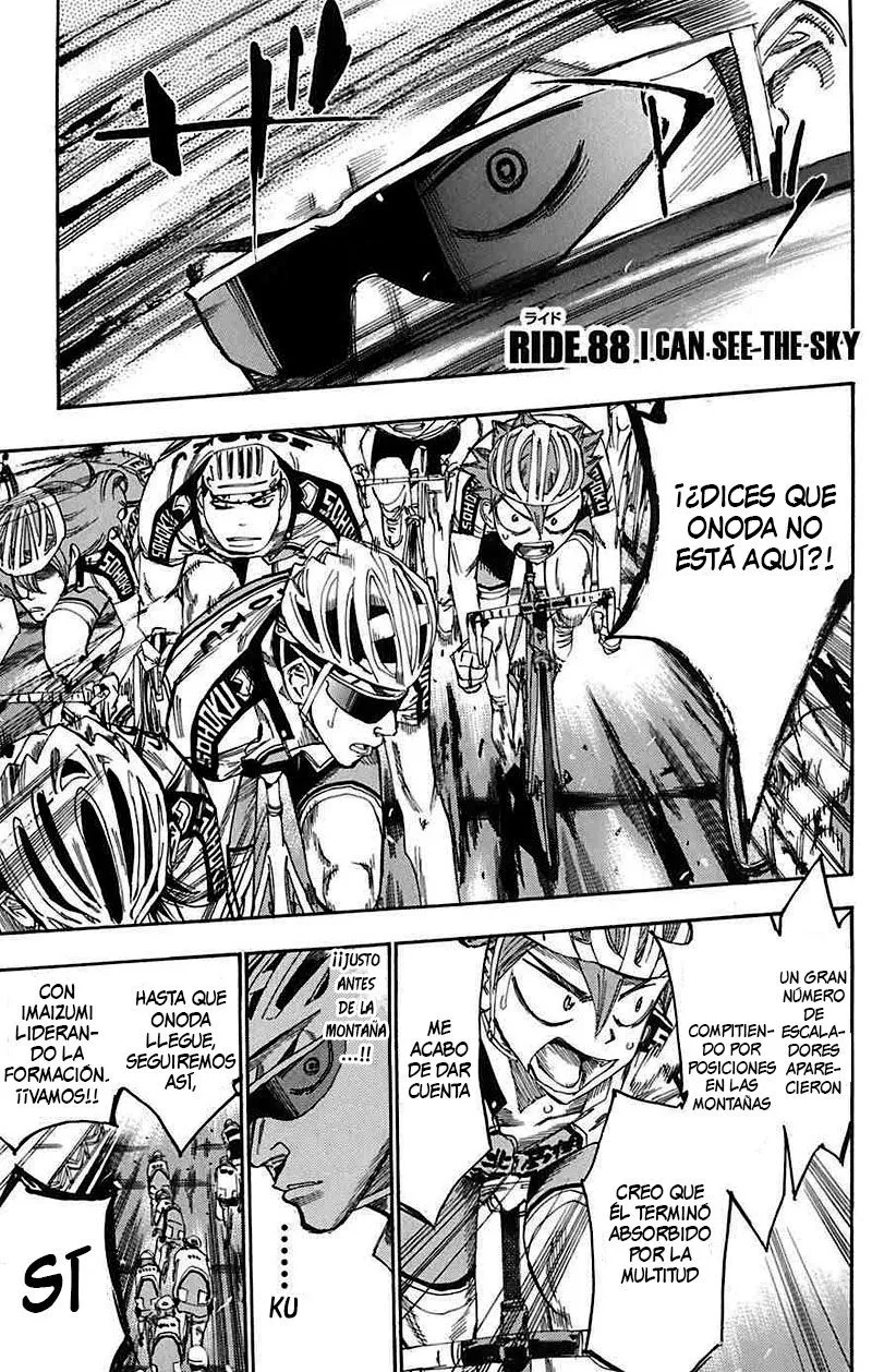 Yowamushi Pedal Capítulo 88 en Línea - página 1